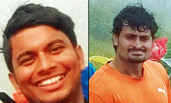 Two missing trekkers traced